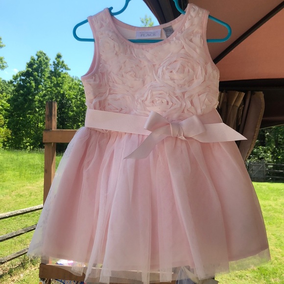 NWT The Childrens Place Girls Sleeveless Pink - Picture 2 of 8